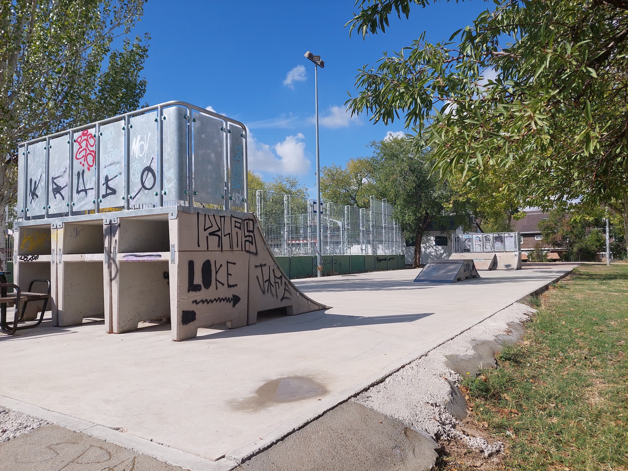 Las Carcavas skatepark